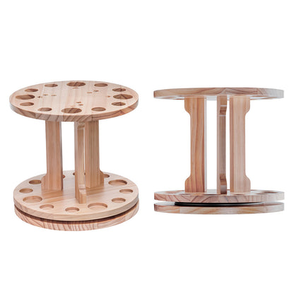 360 Degree Rotating Floor Fishing Rod Rack Holds 12 Rods