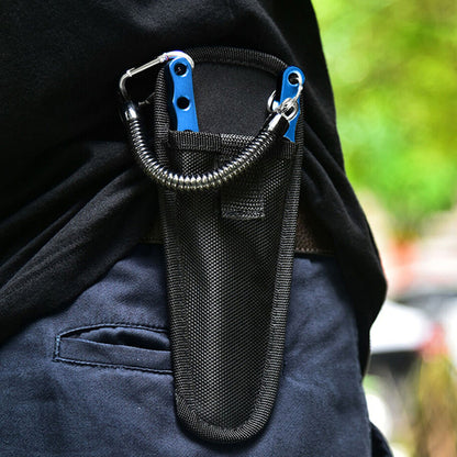 Aluminium Fishing Pliers Hook Remover Line Cutting Mono Braid Fish Gripper Blue