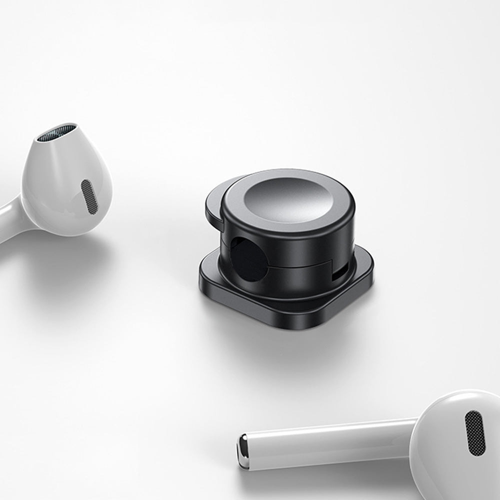 8Pcs Cable Organizer Clips Cord Management Snap Lock for Home Office Black