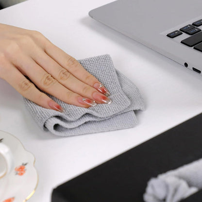 Microfiber Cleaning Cloth with Box Reusable Microfiber Towel for Home Car Cleaning