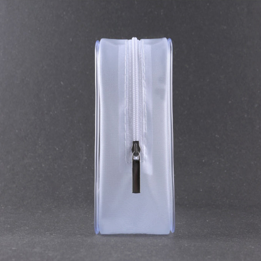 Portable Clear Makeup Bag Zipper Transparent Travel Storage Pouch Cosmetic Toiletry Bag