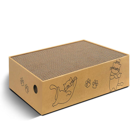 5Pcs Cat Scratcher Cardboard Box Cat Scratching Pad for Indoor Cats and Kitten