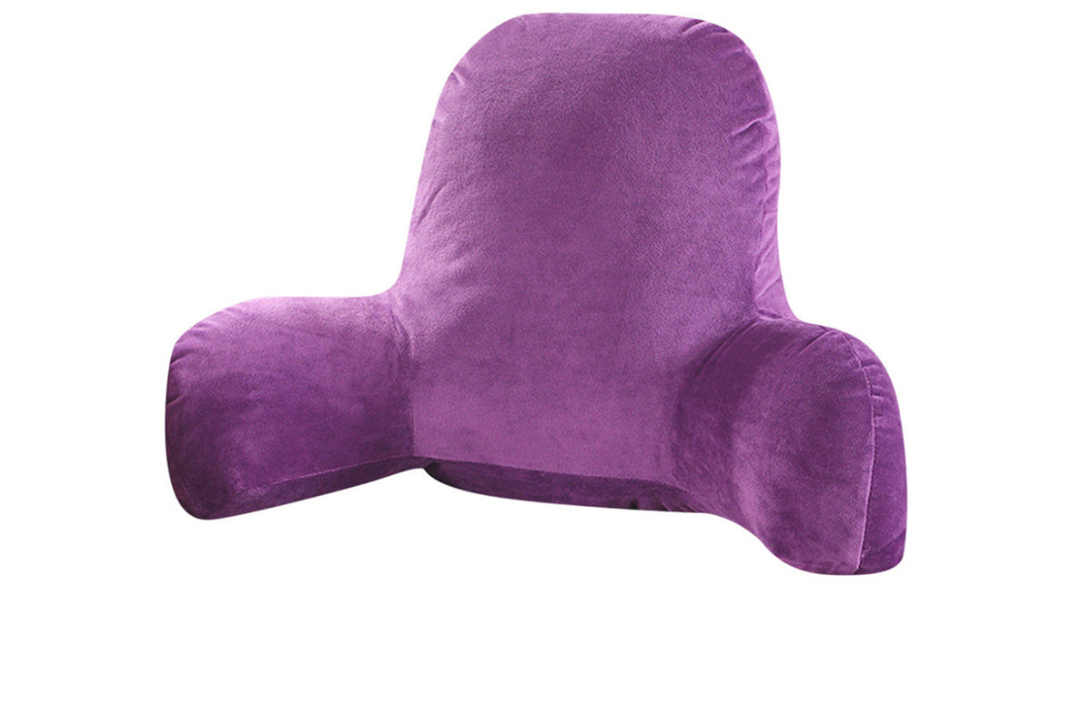 Back Rest Support Pillow Sofa Cushion Home Decoration-Purple