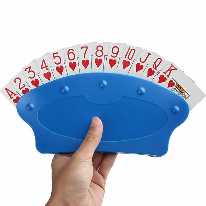 Hands Free Playing Card Holders Card Rack Set of 4 for Family Game Nights