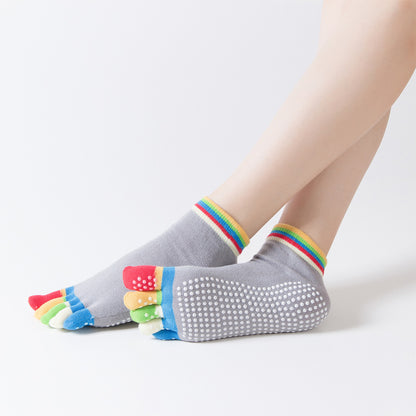 Yoga Socks for Women Non Slip Grippy Pilates Socks for Barre Ballet Workout