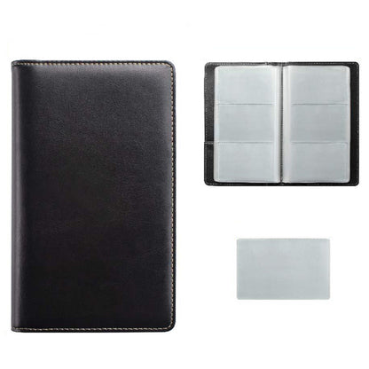 120-Slot Capacity Business Card Holder Album -Black