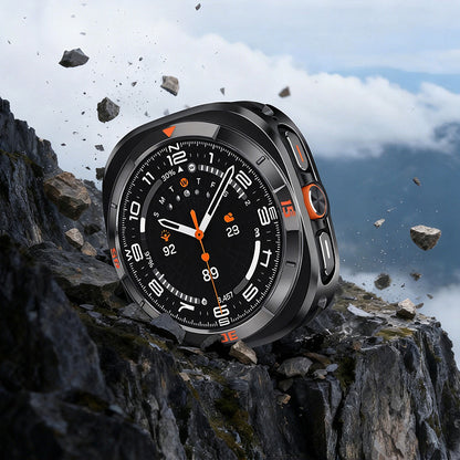 Full Cover Case and Glass Protector for Samsung Galaxy Watch Ultra 47mm - Black