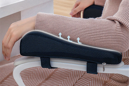 2Pcs Office Chair Arm Pads Wheelchair Arm Pads Gel Ergonomic Armrest Cushions