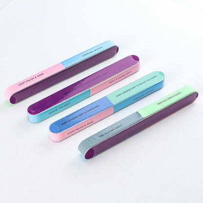 5 Pack 7 Way Nail Buffer for Polishing Nail Buffing Tool