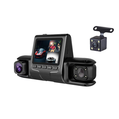 4-Channel Dash Cam 1080P Front Rear Left Right Dash Camera with Night Vision