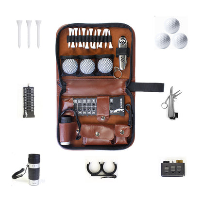 Portable Golf Accessories Set Tool Kit with Carrying Case