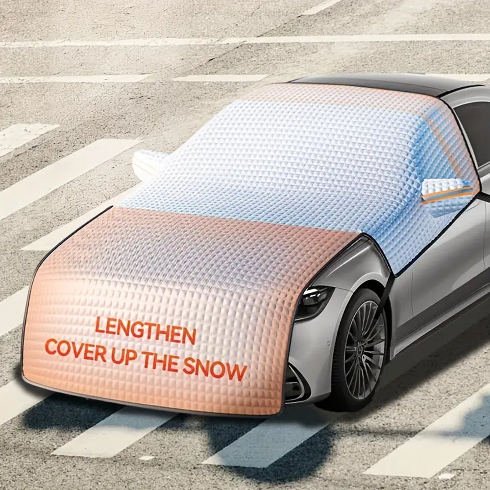 Car Snow Cover Car Winter Cover Waterproof All Weather for SUV Sedan Hatchbacks