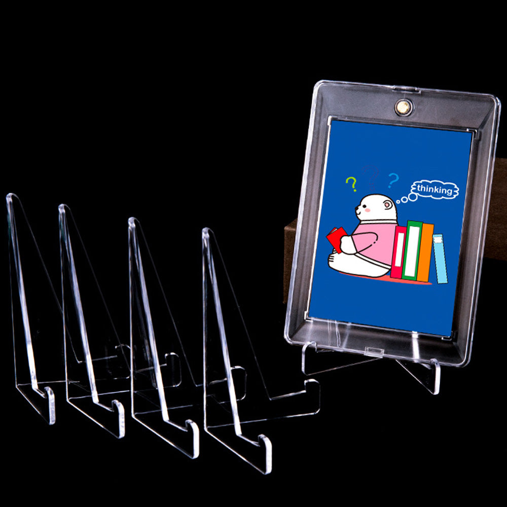 10Pcs Card Display Stand Business Card Holder for Sports Trading Baseball Card