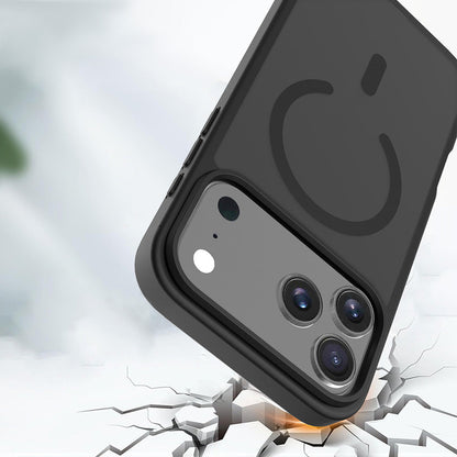 Magnetized MagSafe Phone Case ¨C Shockproof Matte Protective Cover for iPhone 17 Pro Max and 17 Air Black