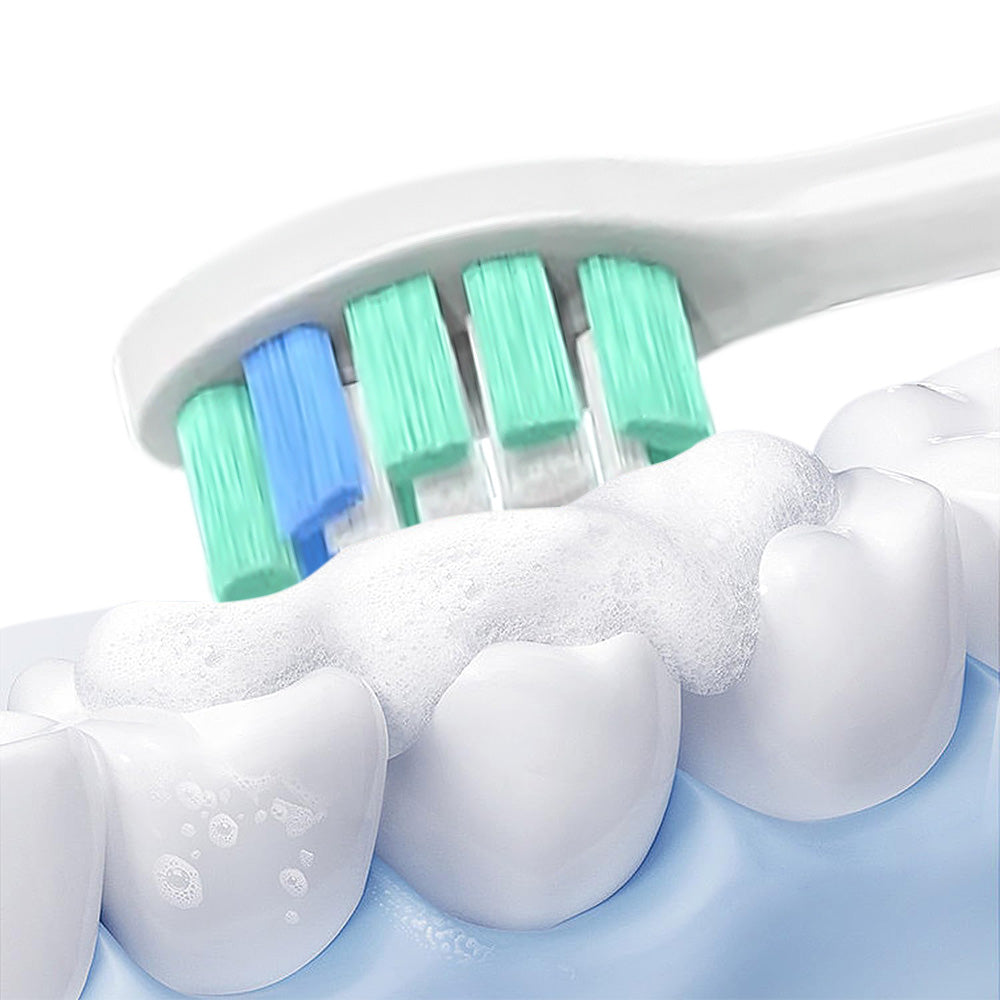 Replacement Toothbrush Head with Dust Cover | Compatible with Philips Models Style 2