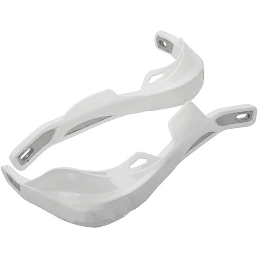 Universal Motorcycle Handguards Crash Protection Hand Guards for Bikes White