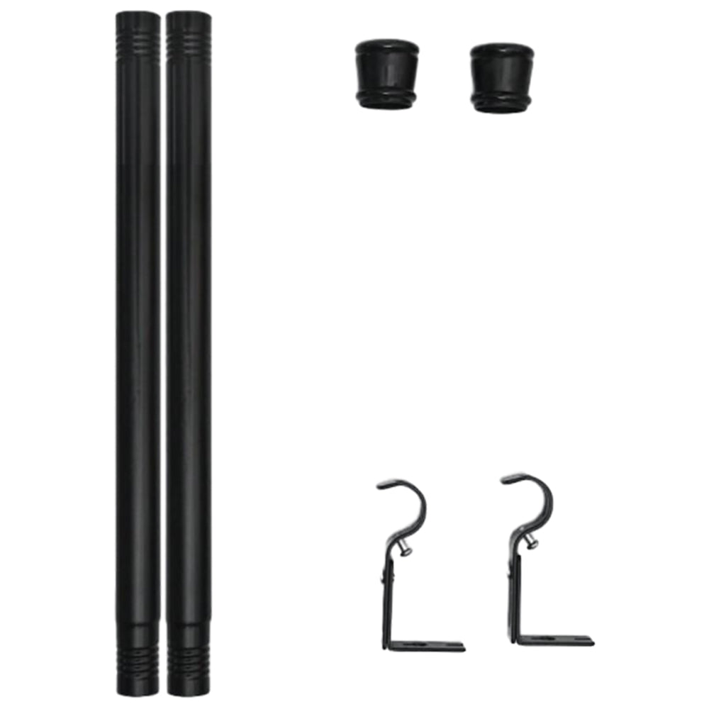 Curtain Rods Set Metal Splicing Curtain Poles