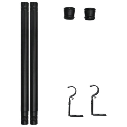 Curtain Rods Set Metal Splicing Curtain Poles