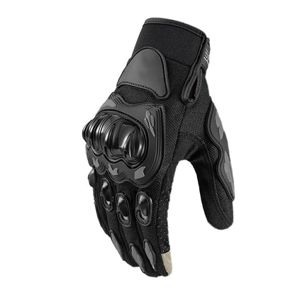 Pair of Touchscreen Riding Motorcycle Gloves Full Finger Non-slip Gloves