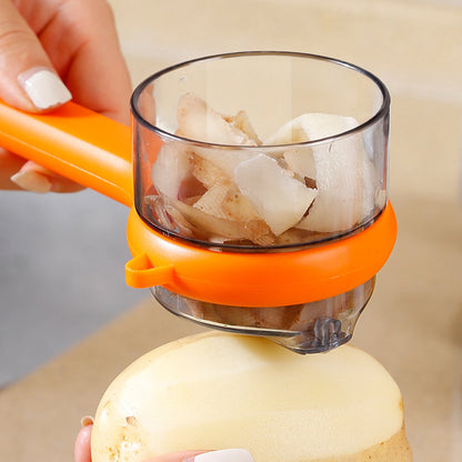 Multi-Function Peeler with Storage Box Fruit and Vegetable Peeler