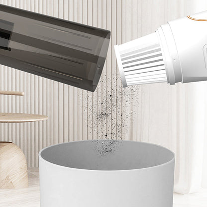 3-in-1 Handheld Stick Vacuum Cleaner Cordless Upright Vacuum Mop with Mite Removal Function White