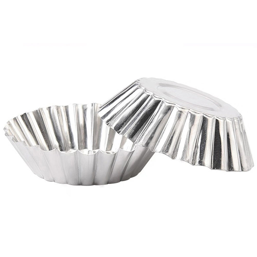 40pcs Reusable Non Stick Egg Tart Baking Molds