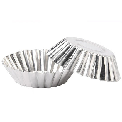 40pcs Reusable Non Stick Egg Tart Baking Molds