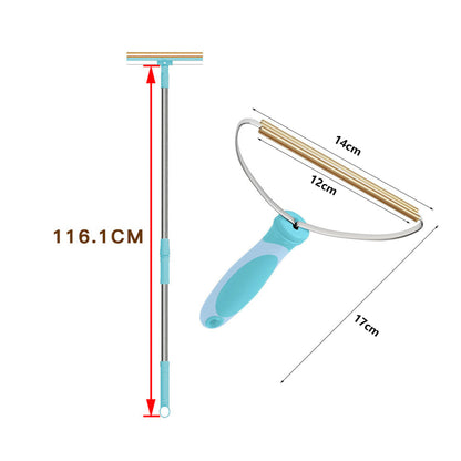 Set of 2Pcs Pet Hair Remover Reusable Fur Scraper Carpet Rake