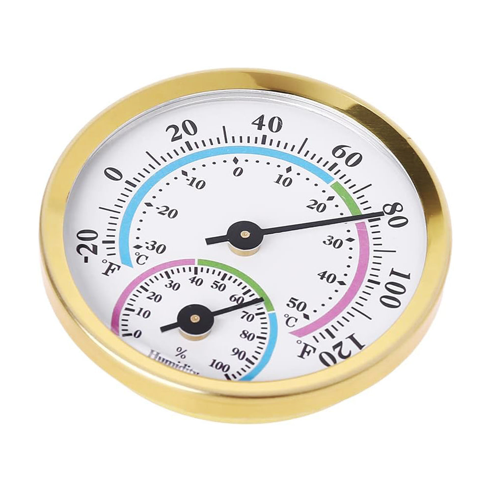 58mm Aluminum Thermometer & Hygrometer Gauge