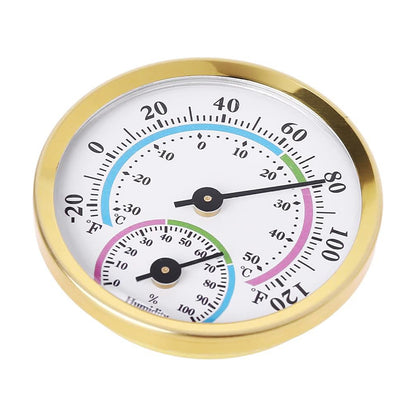 58mm Aluminum Thermometer & Hygrometer Gauge