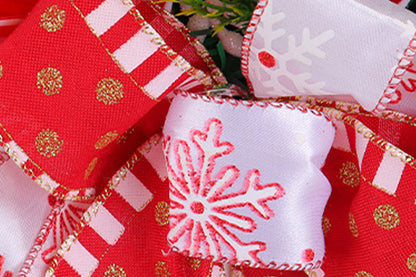Christmas Hanging Upside Down Tree Candy Decoration for Door Wall
