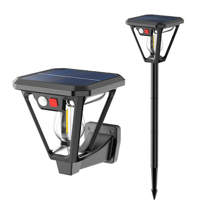 Solar Spot Lights Wall Motion Sensor Lights Path Lamp For Garden