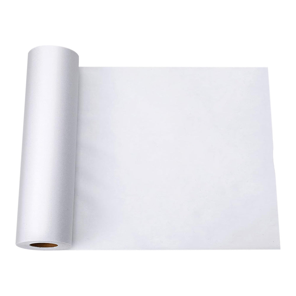 Lightweight Fusible Interfacing Roll Iron-On for Sewing and Crafts -White
