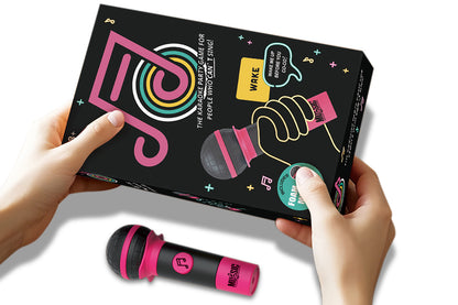 Microphone Karaoke Party Game Card Set for Adults Family Board Game