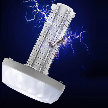 Electric Mosquito Killer Lamp Fly Trap Insect Bug Zapper for Indoor and Outdoor Use Grey