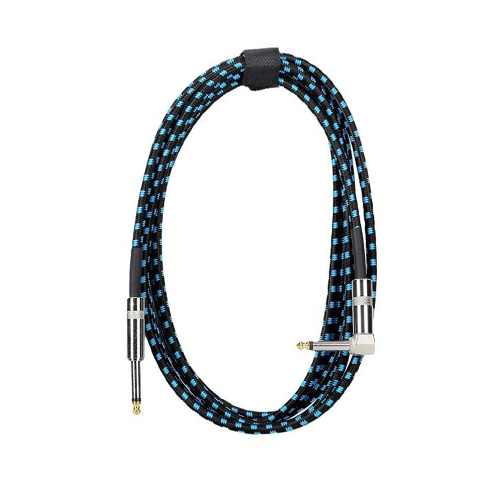 3m Electric Guitar Cord Cable 6.35mm Jacks For Amp Pedals Instrument