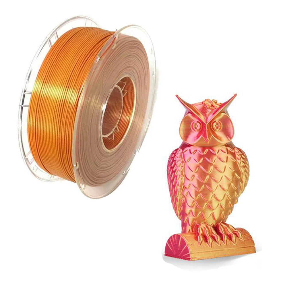 3D Printer PLA Filament Color Changing Silk-like 1.75mm Filament Style 1