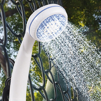 Portable USB Rechargeable Camping Shower Pump for Outdoor RV Travel