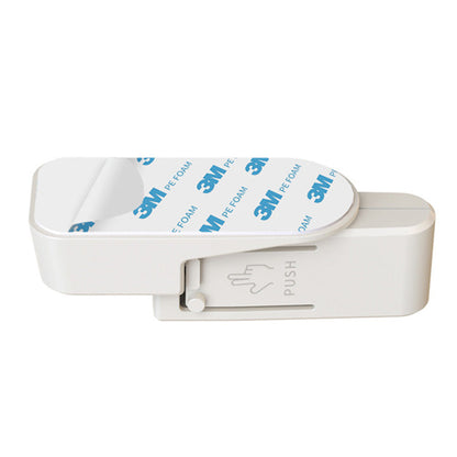 2Pcs Easy-to-Install Lever Lock Adhesive Secure Latch for Pets