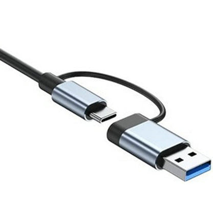 8-in-1USB-C HUB Multiport Adapter SD/TF Card Reader for Laptop Desktop