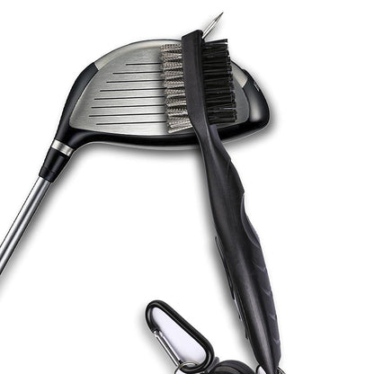 2Pcs Microfiber Golf Towels with Club Brush Waffle Pattern Fishing Towels