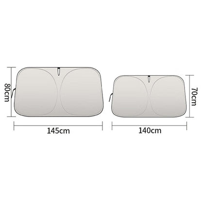 Universal Car Windshield Sun Shade Foldable Reflective for Windshield Shade Car Interior Accessories