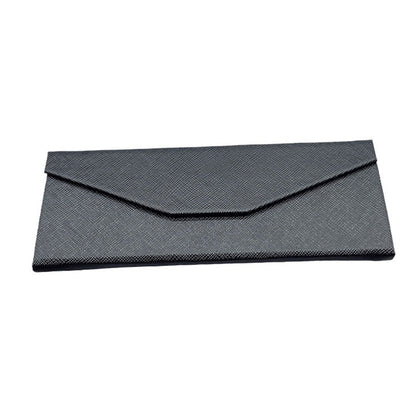 Foldable Glasses Case PU Portable Sunglasses Case Magnetized Hard Folding Case