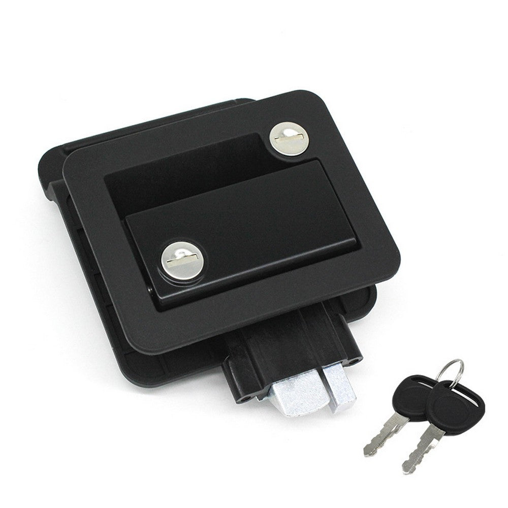 2Pcs RV Door Lock with Paddle Latch Enclosed Trailer Door Latch Camper Trailer Lock