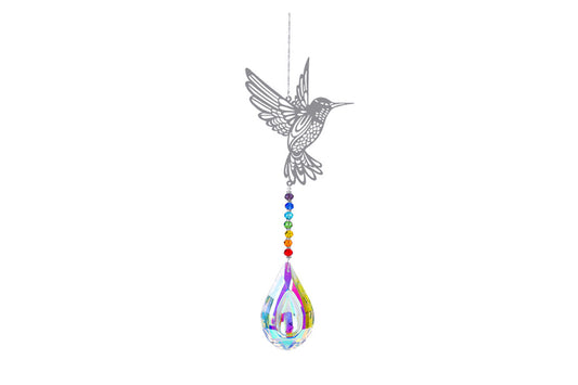 Hanging Chandelier Crystals Prisms for Window Suncatchers Rainbow Maker-bird