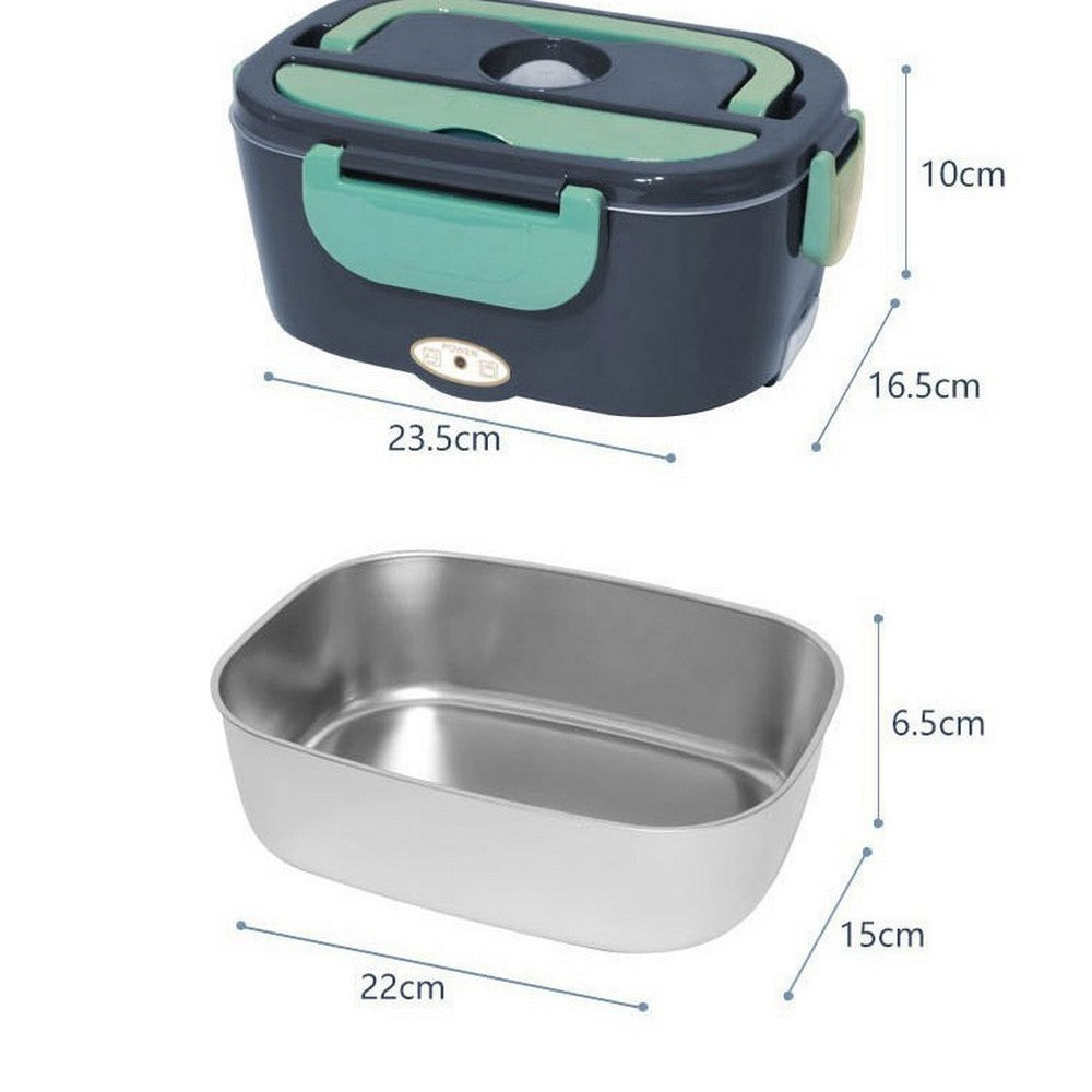 12V Car Portable Food Heating Lunch Box Electric Heater Warmer For Trucks Office