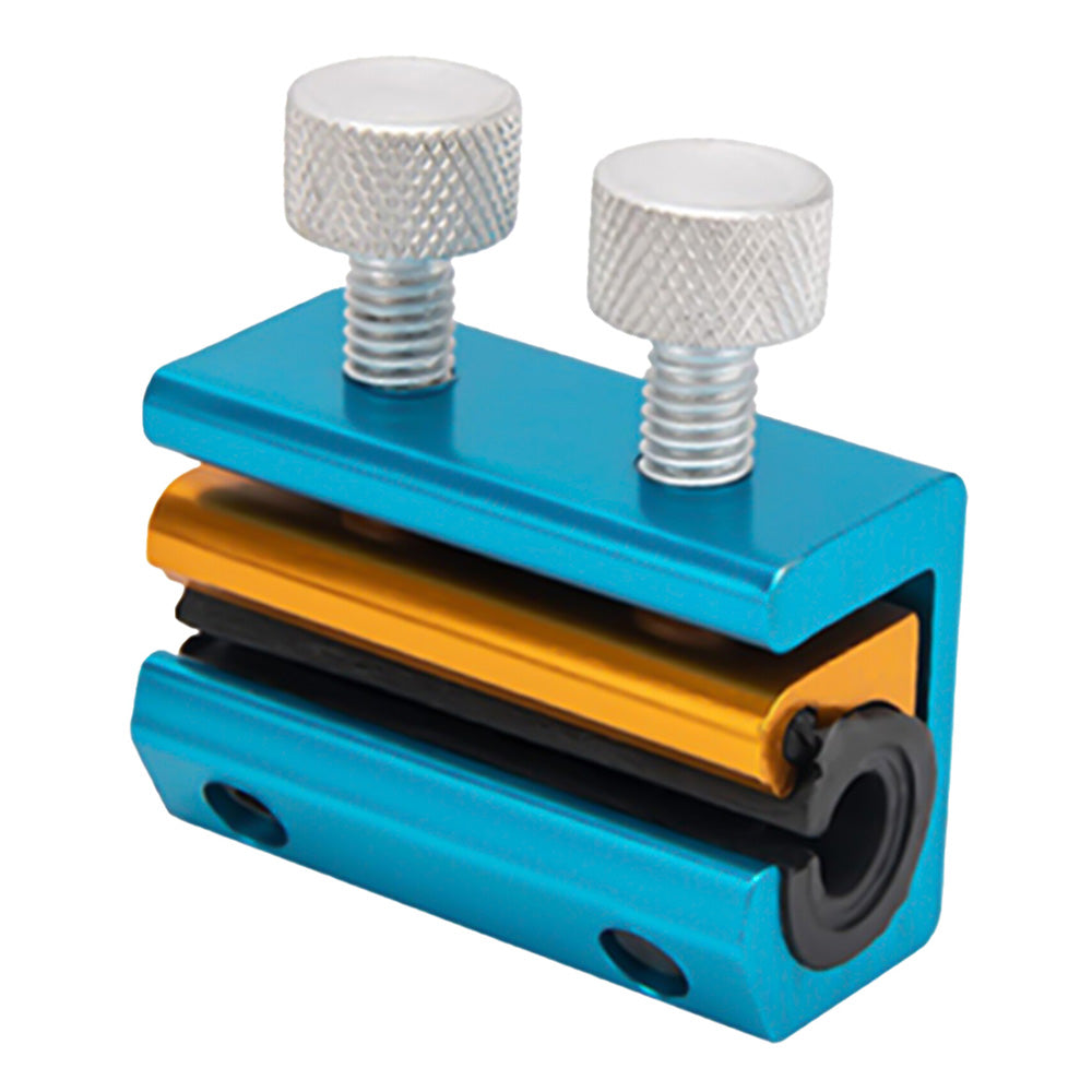 Dual Head Motorcycle Cable Lubricator Tool with Oil Clamp Blue