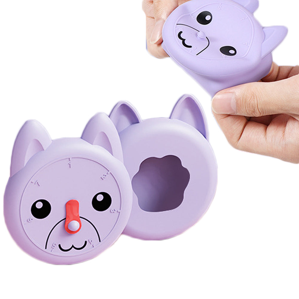 5Pcs Reusable Pet Wet Food Can Covers Silicone Can Lids for Dog Cat Food - Dog Shape