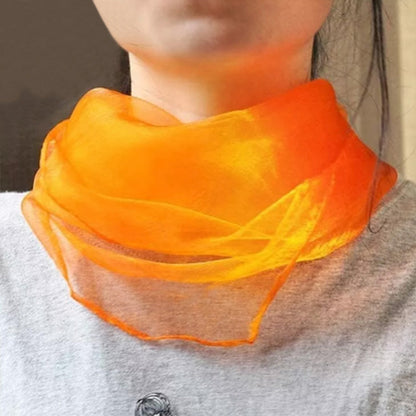 6Pcs Juggling Scarves Colorful Actives Dance Music Scarves