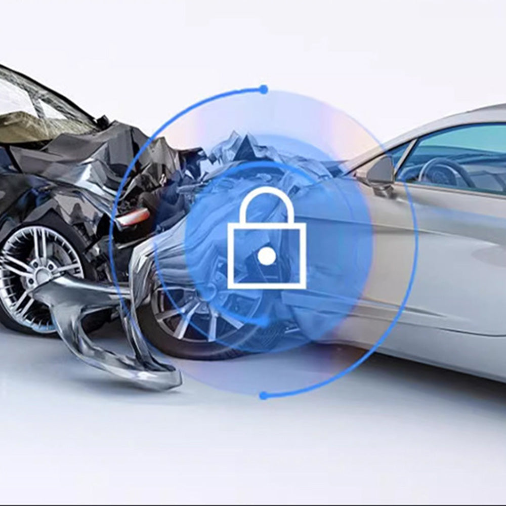 4-Channel Dash Cam Front and Rear Side-View Camera APP Control for Sedans and SUVs